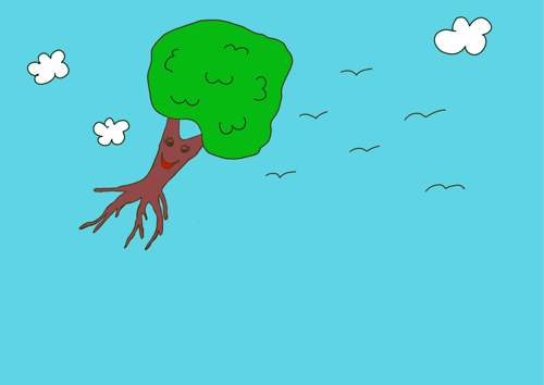 EL ÁRBOL QUE QUISO VOLAR